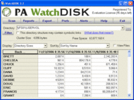 WatchDISK Disk Space Tracker screenshot